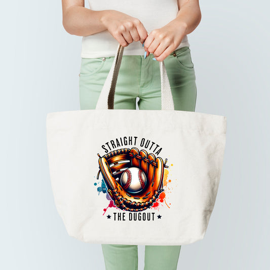 Straight Out The Dugout Tote Bag