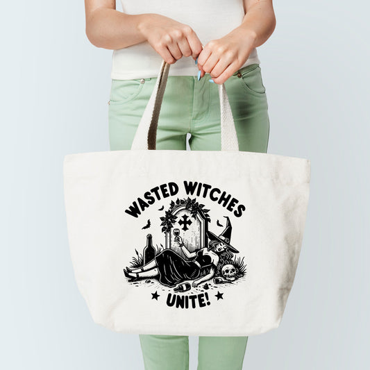 Wasted Witches Tote Bag