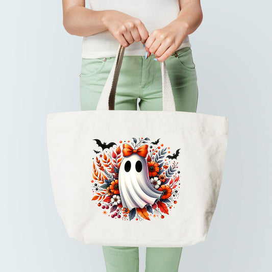 Fall Ghost Tote Bag