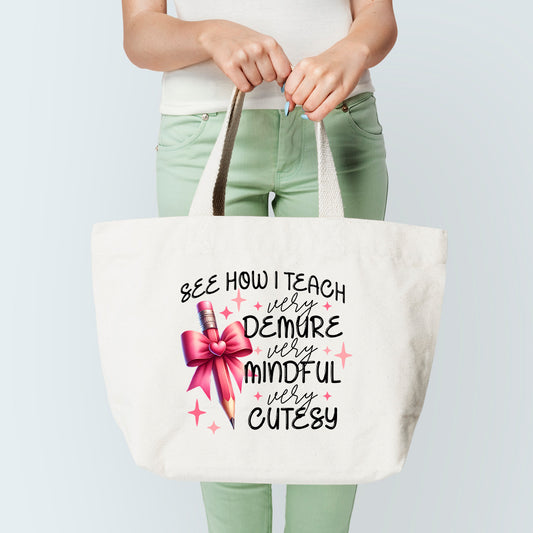 Teacher Bag Tote Bag