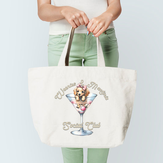 Weenies And Martinis Tote Bag