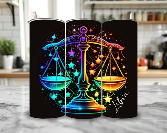 Libre 20oz Skinny Tumbler – Insulated Stainless Steel with Straws & Brush