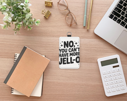 no more jello vertical id holder