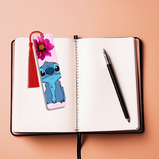 Stitch In Pink Bookmarkers – Durable Laminated Bookmark