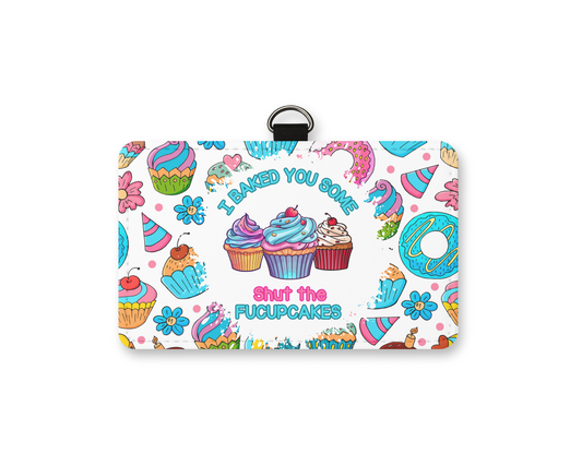 fresh baked id holder