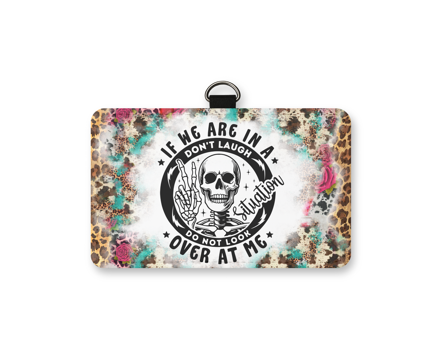 dont look at me id holder