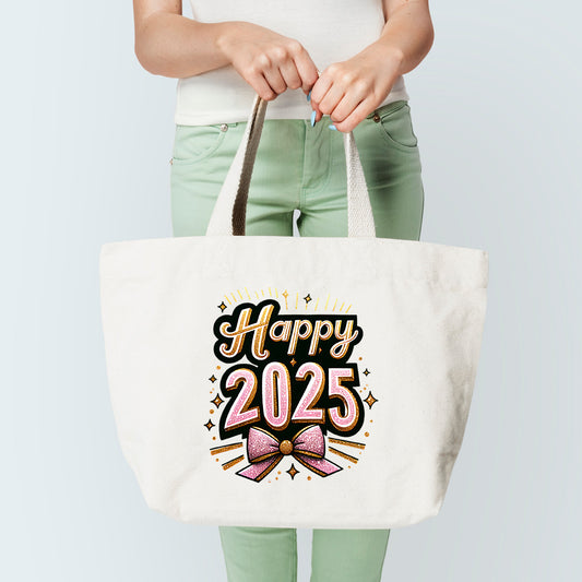 Happy 2025 Tote Bag