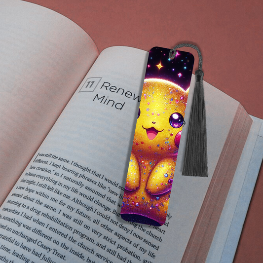 Paint Spotted Bookmarker – Durable Laminated Bookmark