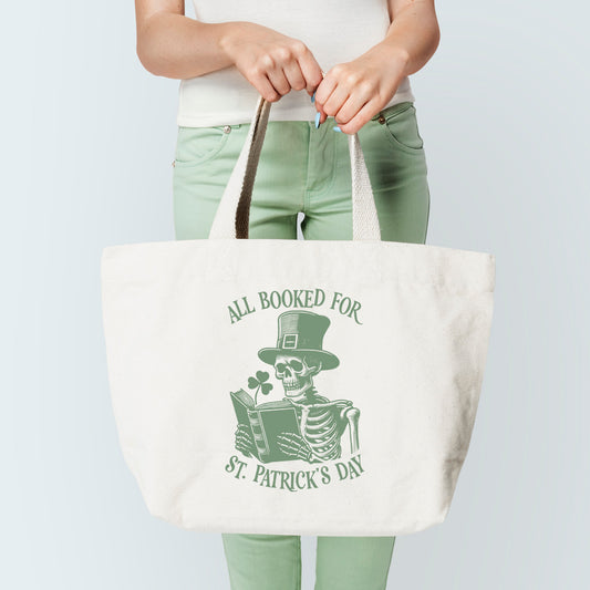 All Booked St Patricks Day Tote Bag