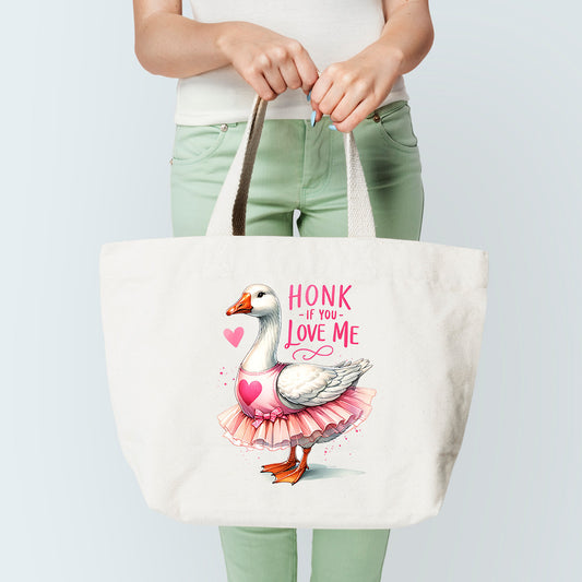 Honk For Love Tote Bag