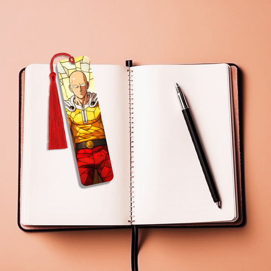 One Punch Bookmarker – Durable Laminated Bookmark