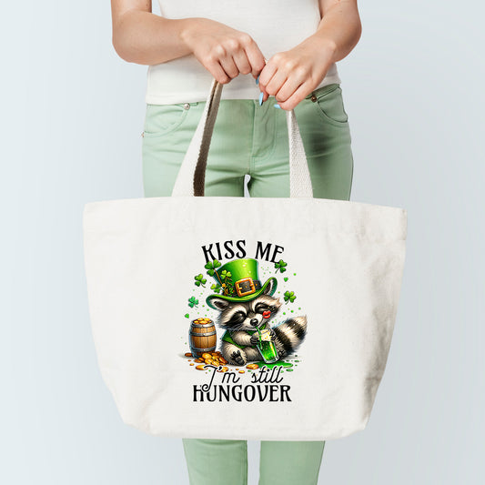 Kiss Me Im Hungover Tote Bag