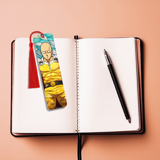 Onepunch Bookmarker – Durable Laminated Bookmark