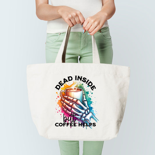 Dead Inside Tote Bag