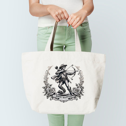 Howdy V Day Tote Bag