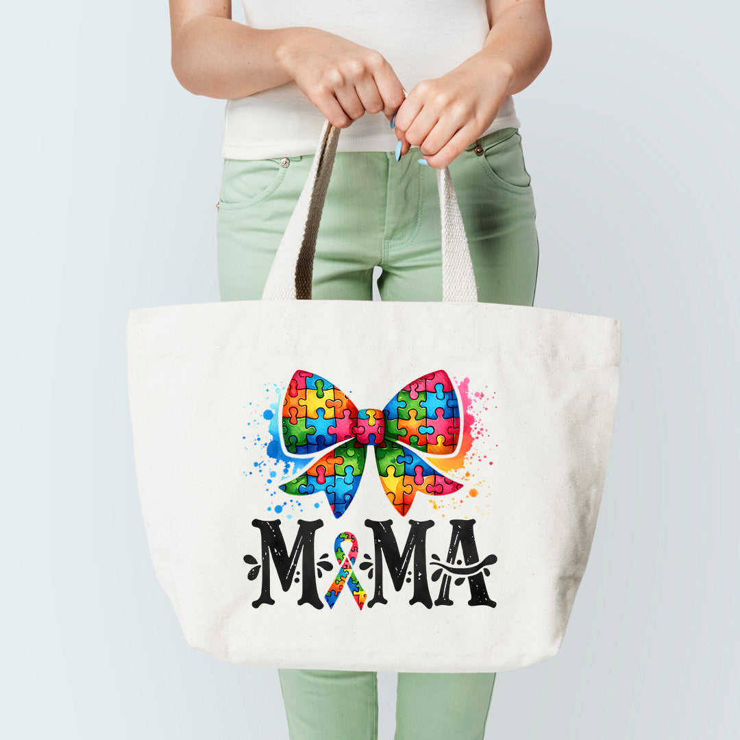 Mama Autism Tote Bag