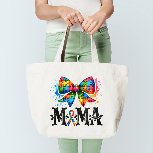 Mama Autism Tote Bag