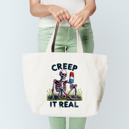 Creep It Real Tote Bag