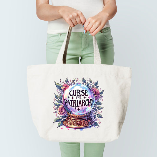 Curse The Patriarchy Tote Bag