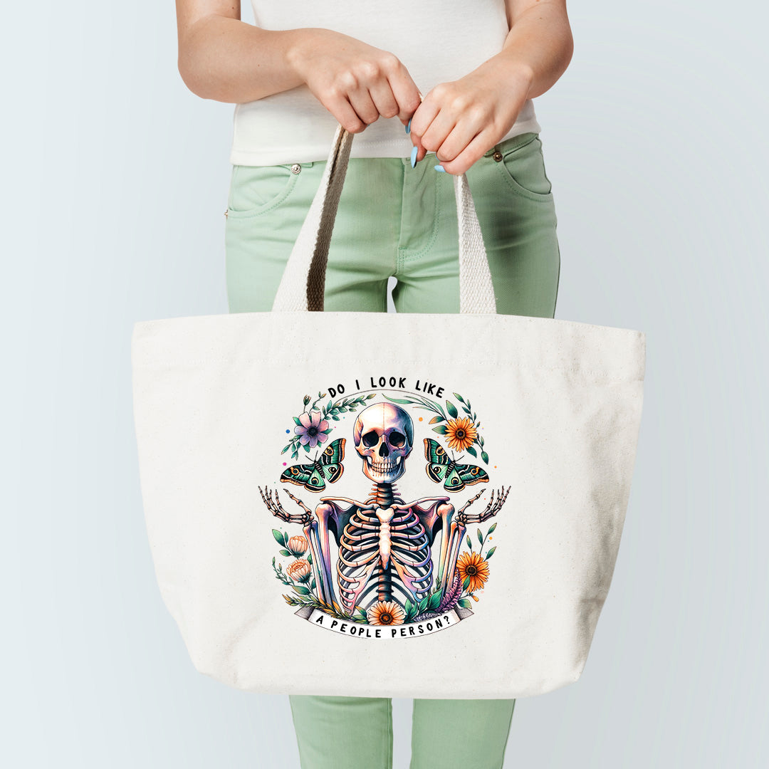 Dont Like People Tote Bag