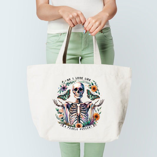 Dont Like People Tote Bag