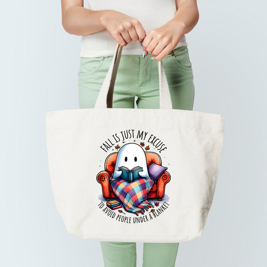 Fall Is Just My Exuse Tote Bag