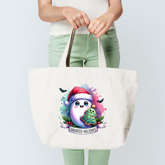 Haunted Holidays Tote Bag