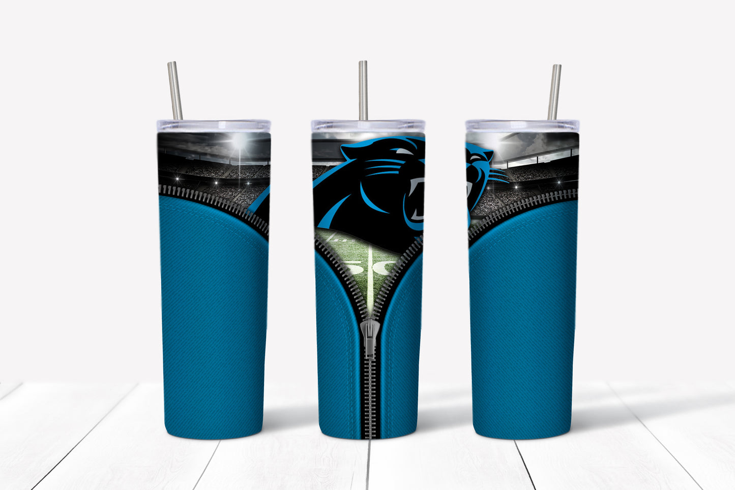 Carolina Panthers Zipper Style