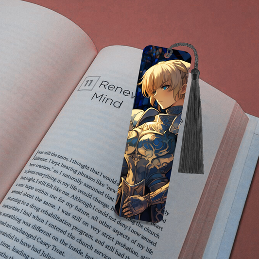 Saber Bookmarker – Durable Laminated Bookmark