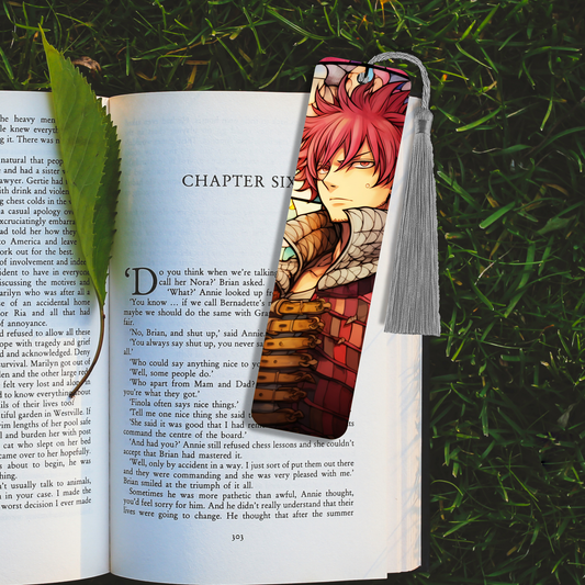 Natsu Bookmarker – Durable Laminated Bookmark