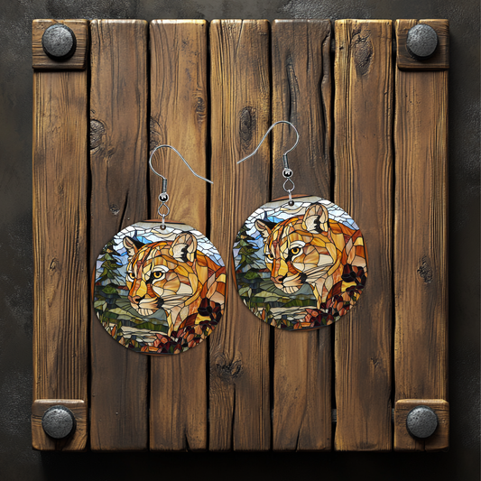Panther Earrings – Lightweight Hypoallergenic Earrings