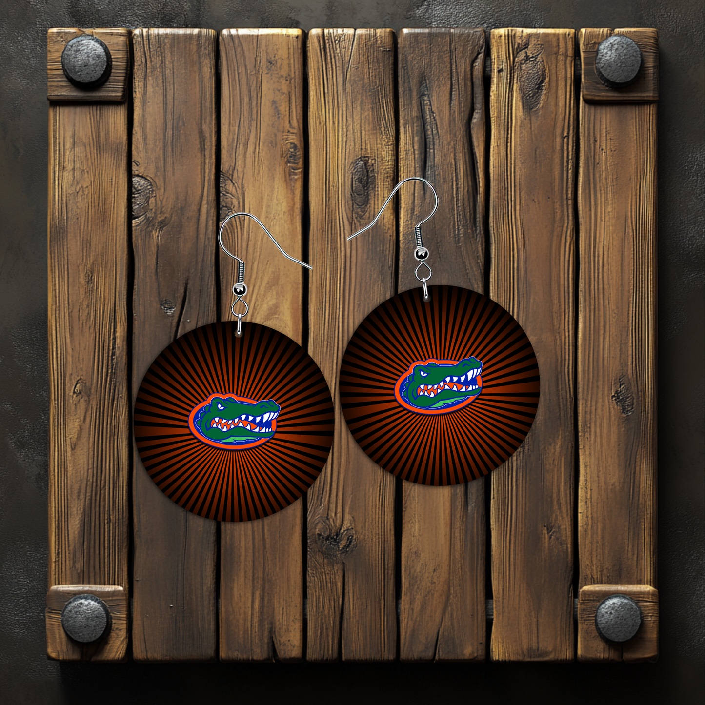 Gators Earrings – Lightweight Hypoallergenic Earrings