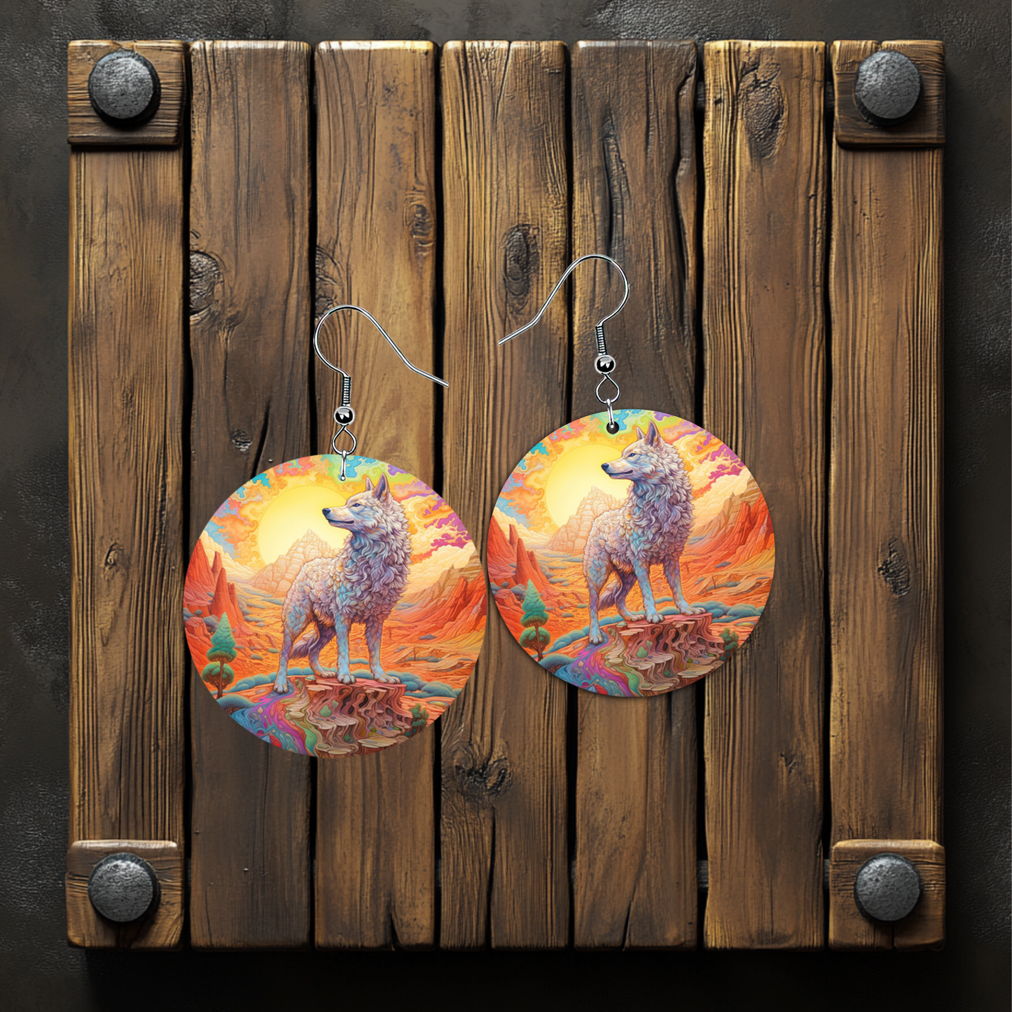 Spirit Animal Earrings – Lightweight Hypoallergenic Earrings
