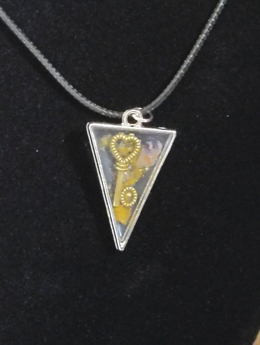 Handmade Resin Pendant Necklace – Floral & Charm Designs