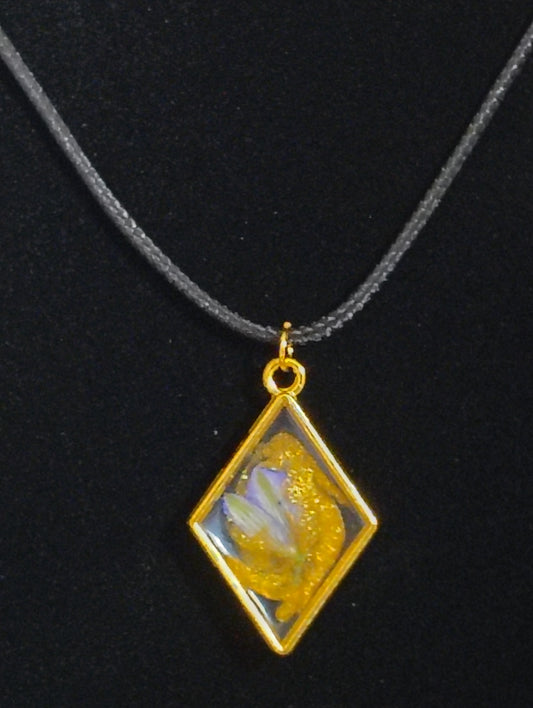 Handmade Resin Pendant Necklace – Floral & Charm Designs