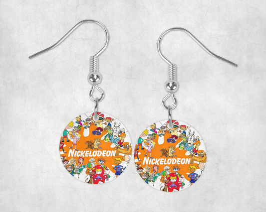 Nickolodeon 90S Era Earrings – Lightweight Hypoallergenic Earrings