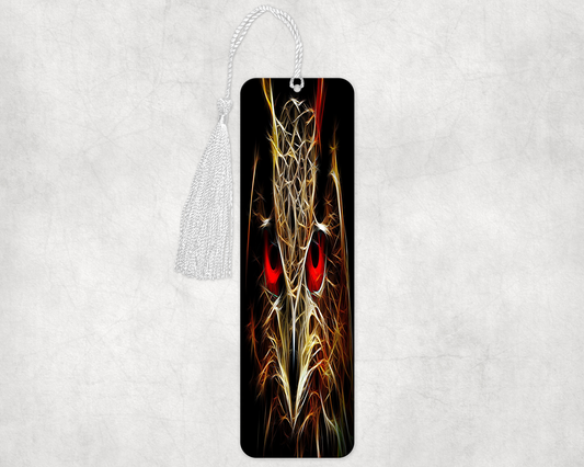 Owl Bookmarker – Durable Laminated Bookmark